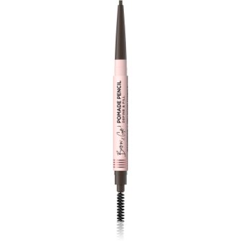 Eveline Cosmetics Brow & Go! creion pentru sprâncene rezistent la apă perie 2 in 1 - imagine 2